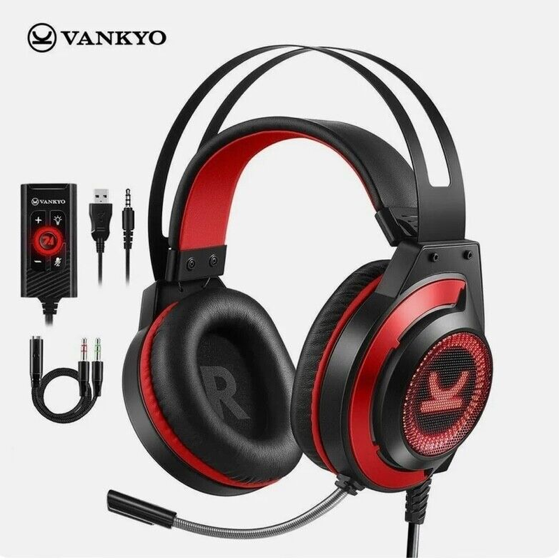 VANKYO Gaming Headset CM7000 with Authentic 7.1 Surround Sound Stereo