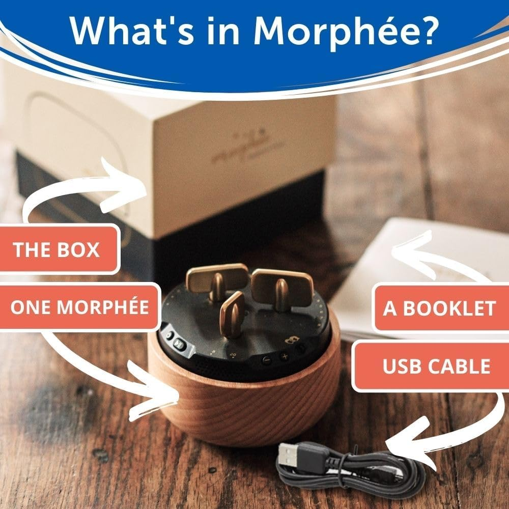 Morphée - Sleep & Meditation Device - Relax, Fall Asleep Fast & Benefit from Dee