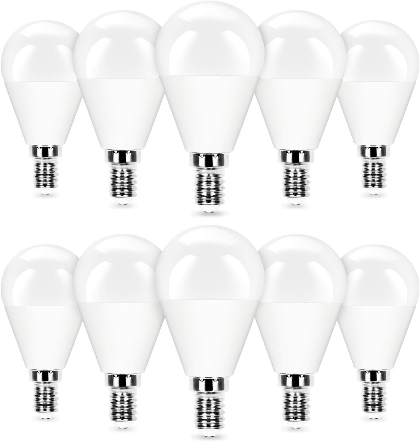 FECONN E14 Light Bulbs, 7W 550lm E14 LED Bulb, Cool White 6500K Daylight Small E