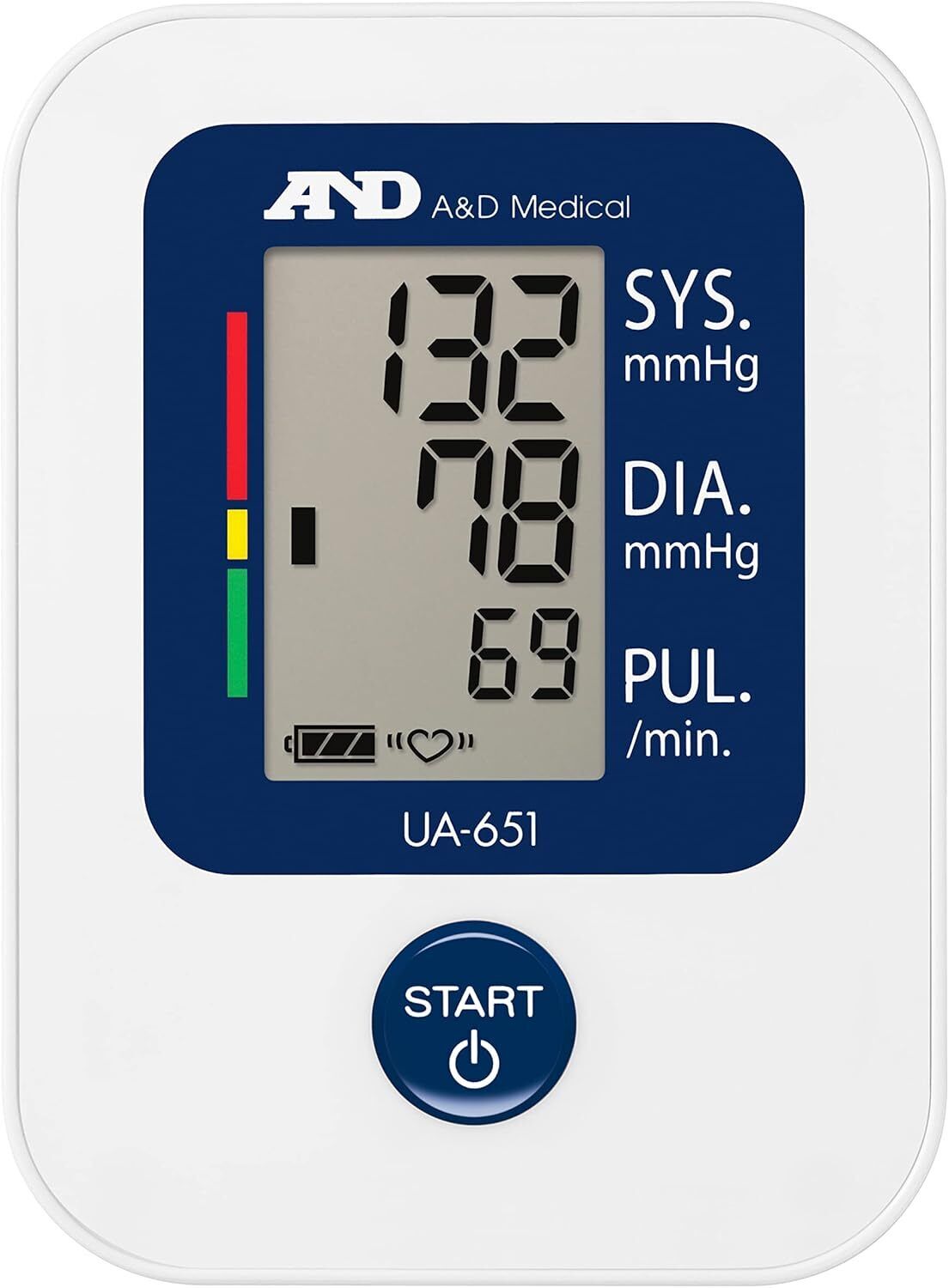 A&D Medical Blood Pressure Monitor BIHS ApprovedUK Blood Pressure Machine UA-651