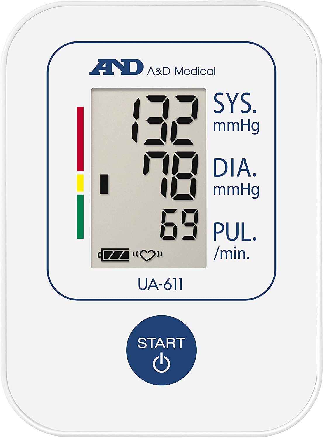 A&D Medical Blood Pressure Monitor BIHS Approved Blood Pressure Machine UA-611