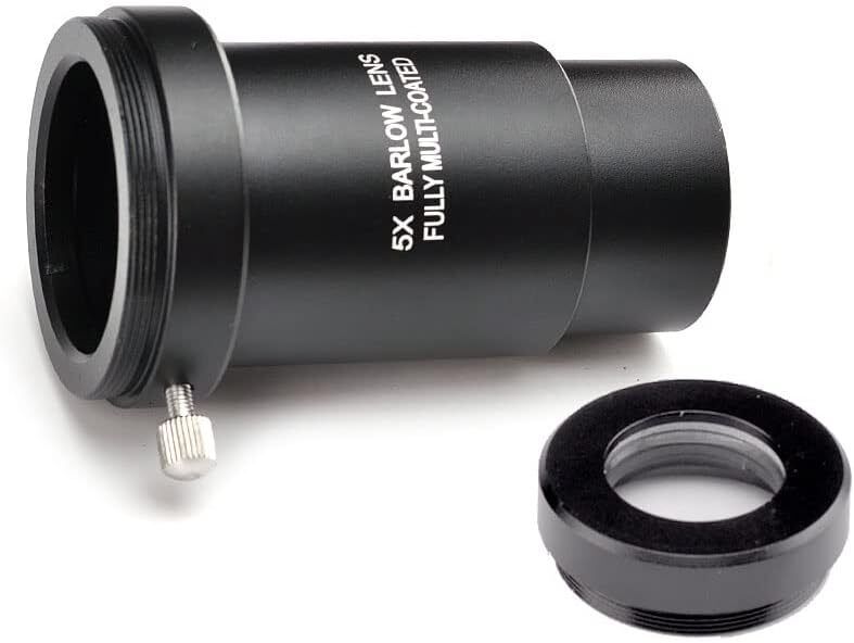 1.25" Barlow Lens - for Telescope Eyepieces - Actual 2X Magnification …