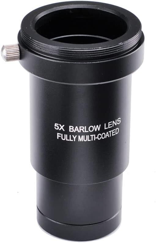 1.25" Barlow Lens - for Telescope Eyepieces - Actual 2X Magnification …