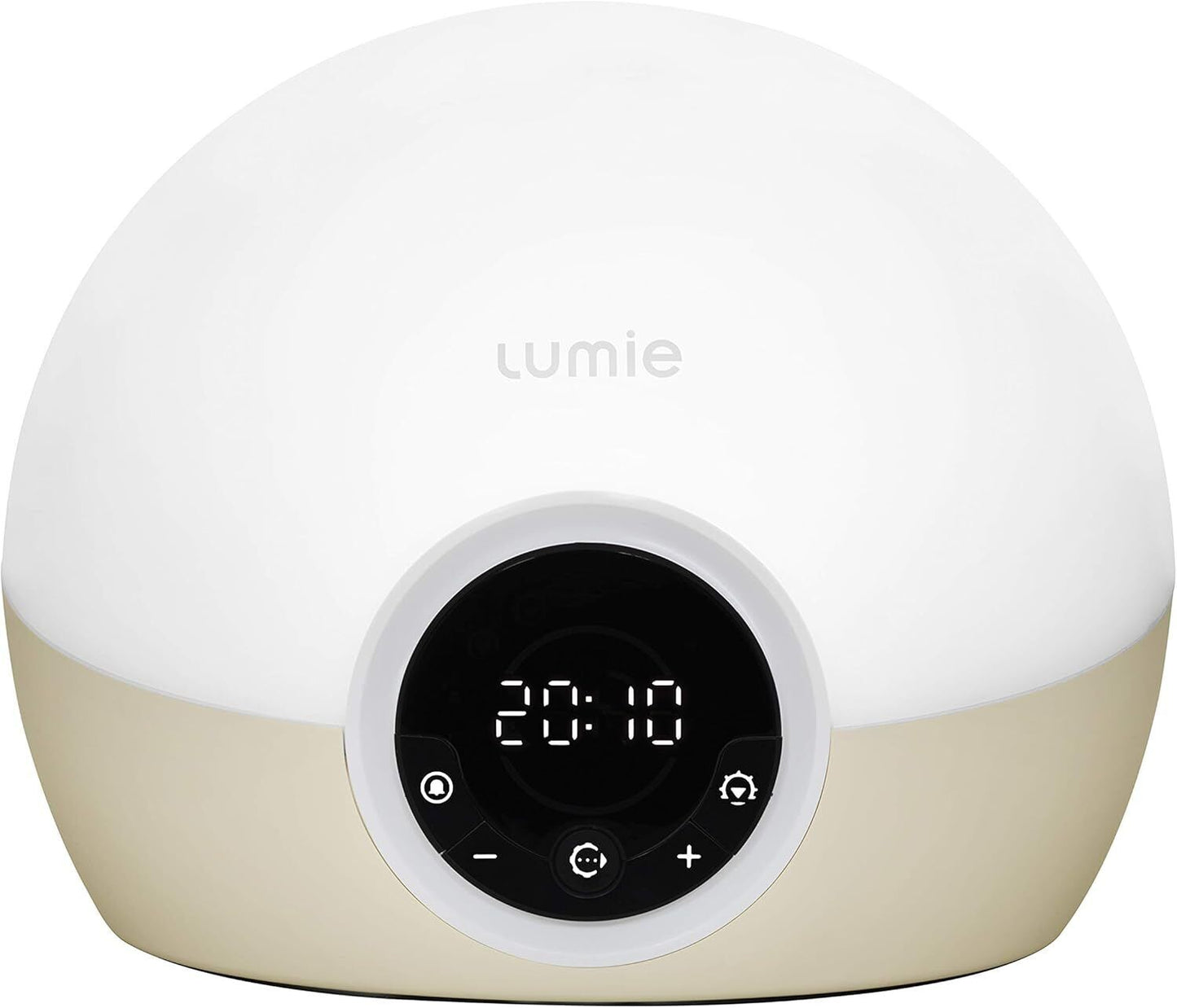 Lumie Bodyclock Spark 100 - Wake-up Light Alarm Clock with Sleep Sunset, white/o