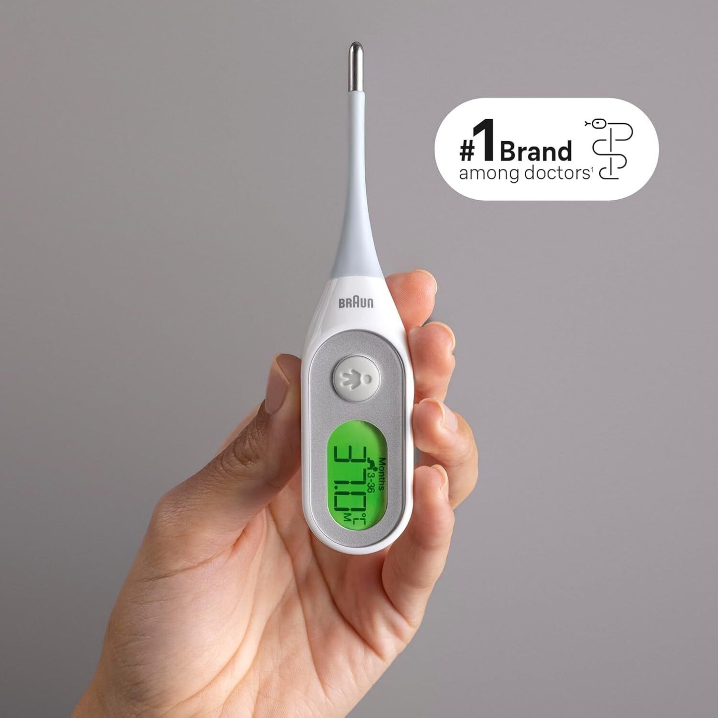 Braun Age Precision Digital thermometer - Digital Stick for Multi-Site Usage - O