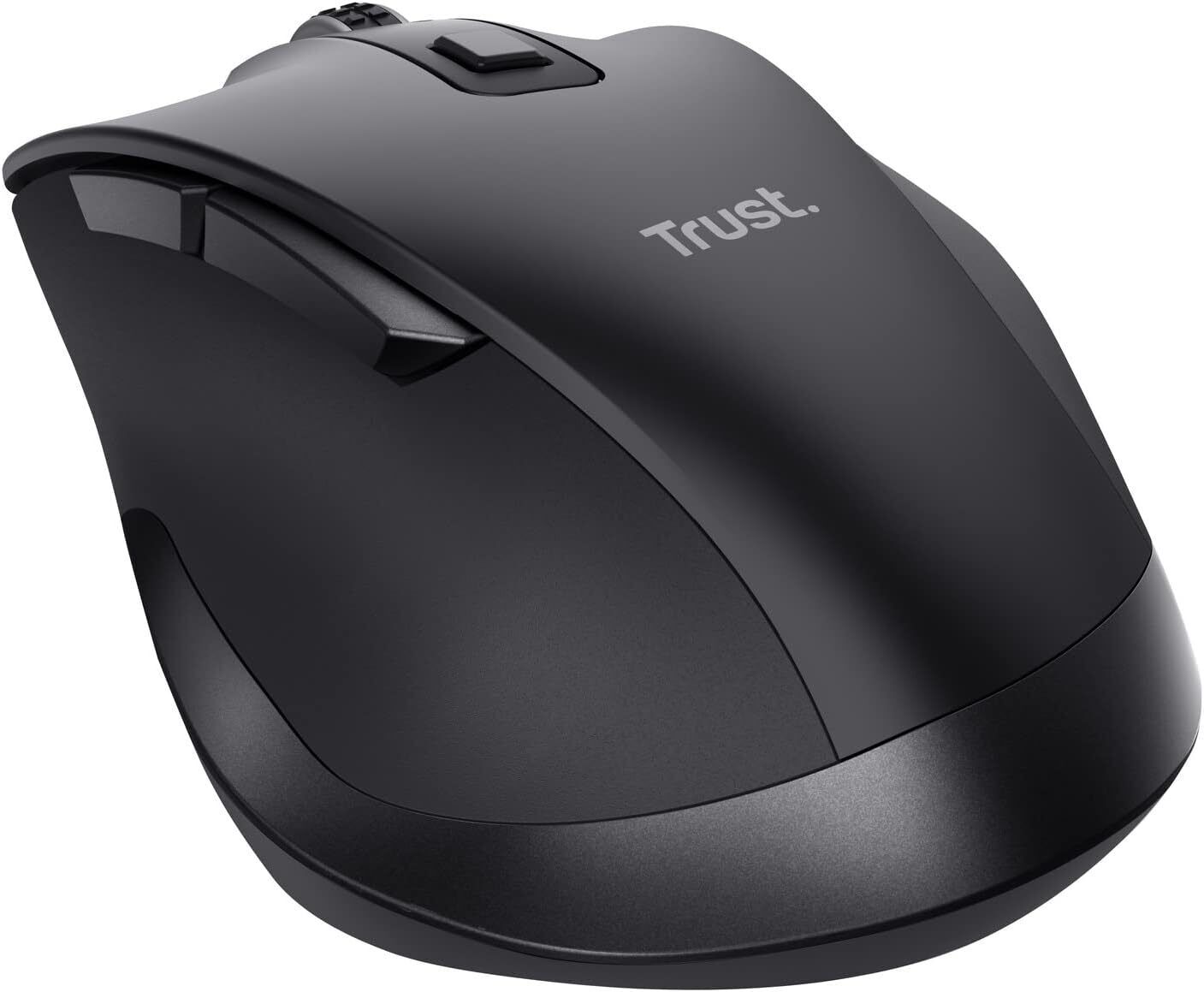 Trust Fyda Rechargeable Wireless Mouse Made With Recycled Materials, 800-2400 DP