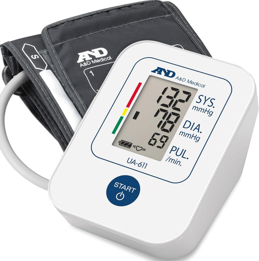 A&D Medical Blood Pressure Monitor BIHS Approved Blood Pressure Machine UA-611