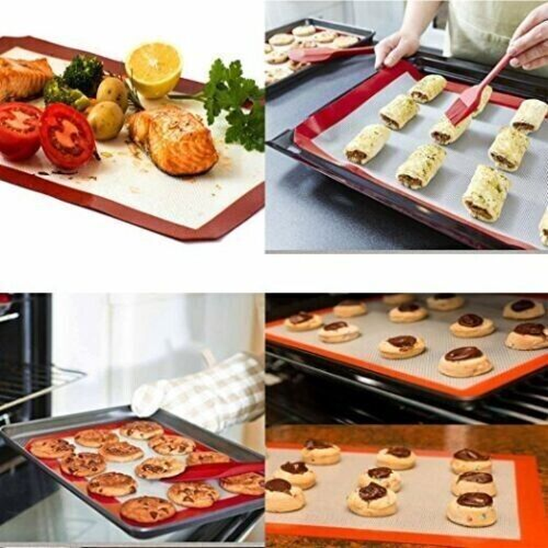 3X Alimat plus Silicone Baking Mat for Baking Set of 3, Non-Stick Baking - AD620