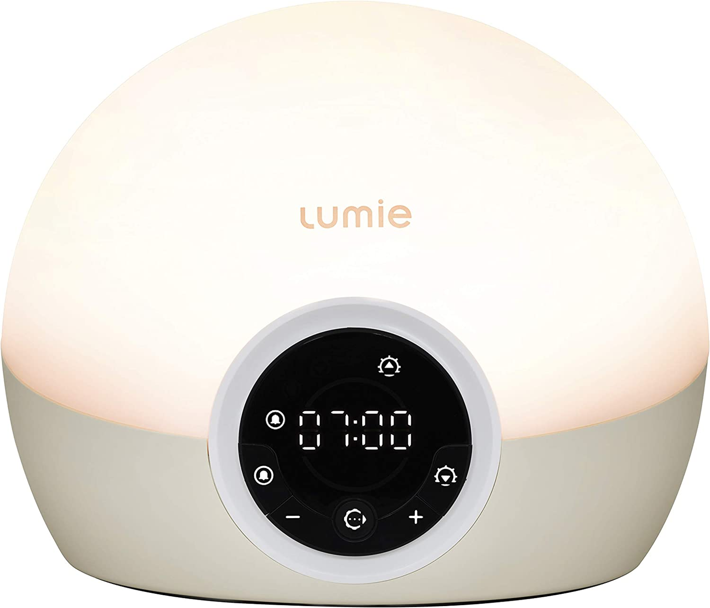 Lumie Bodyclock Spark 100 - Wake-up Light Alarm Clock with Sleep Sunset, white/o