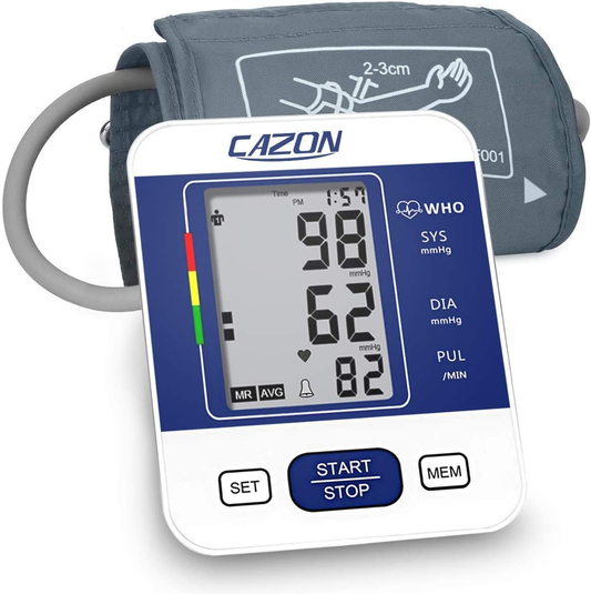 CAZON Blood Pressure Monitors Large Cuff Blood Pressure Machine Medical BP Monit