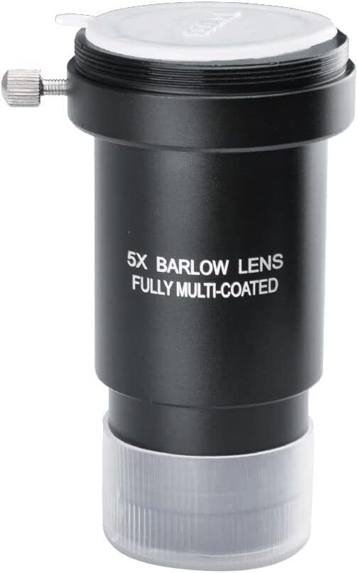 1.25" Barlow Lens - for Telescope Eyepieces - Actual 2X Magnification …