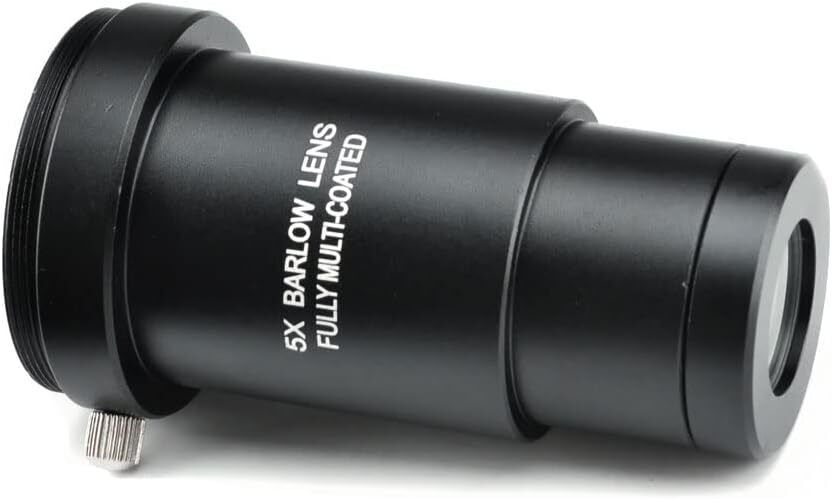 1.25" Barlow Lens - for Telescope Eyepieces - Actual 2X Magnification …