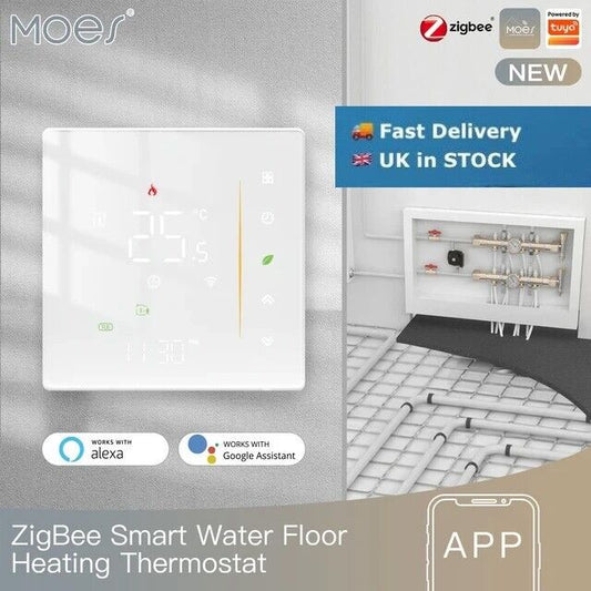 MOES - BHT-006GBZB ZIGBEE Smart Thermostat Room Temperature Controller of Gas Bo