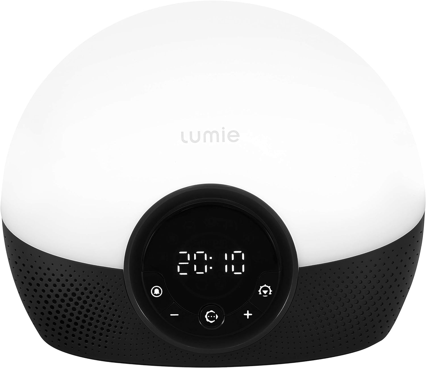 Lumie Bodyclock  Glow 150 Wake-Up Light Alarm Clock with 10 Sounds and Sunset,