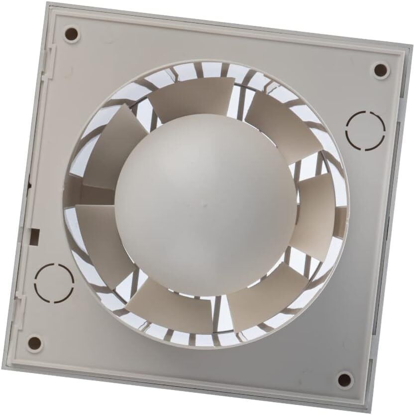 Diameter 100Mm Extractor Fan - 4 Inch Extractor Fan - Silver Extractor Fan Kitch