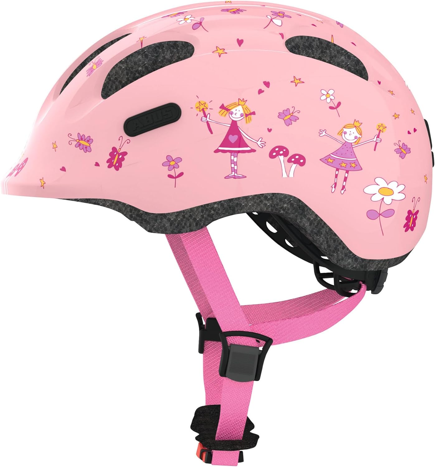 ABUS Smiley 2.0 Kids Helmet - Bike Helmet - for Girls Size M 50-55cm