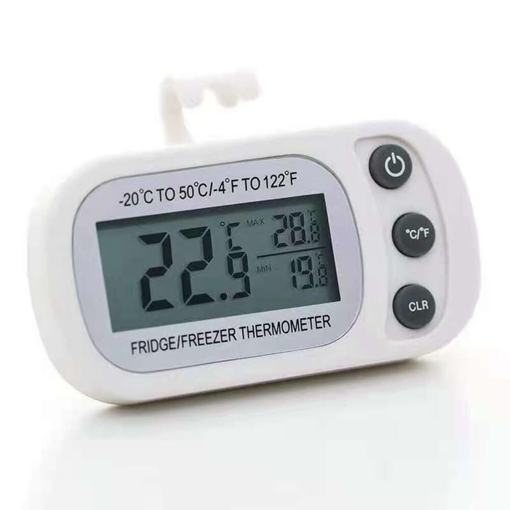 1 PCS Electronic Digital Refrigerator Thermometer LCD Screen Fridge Freezer Temp