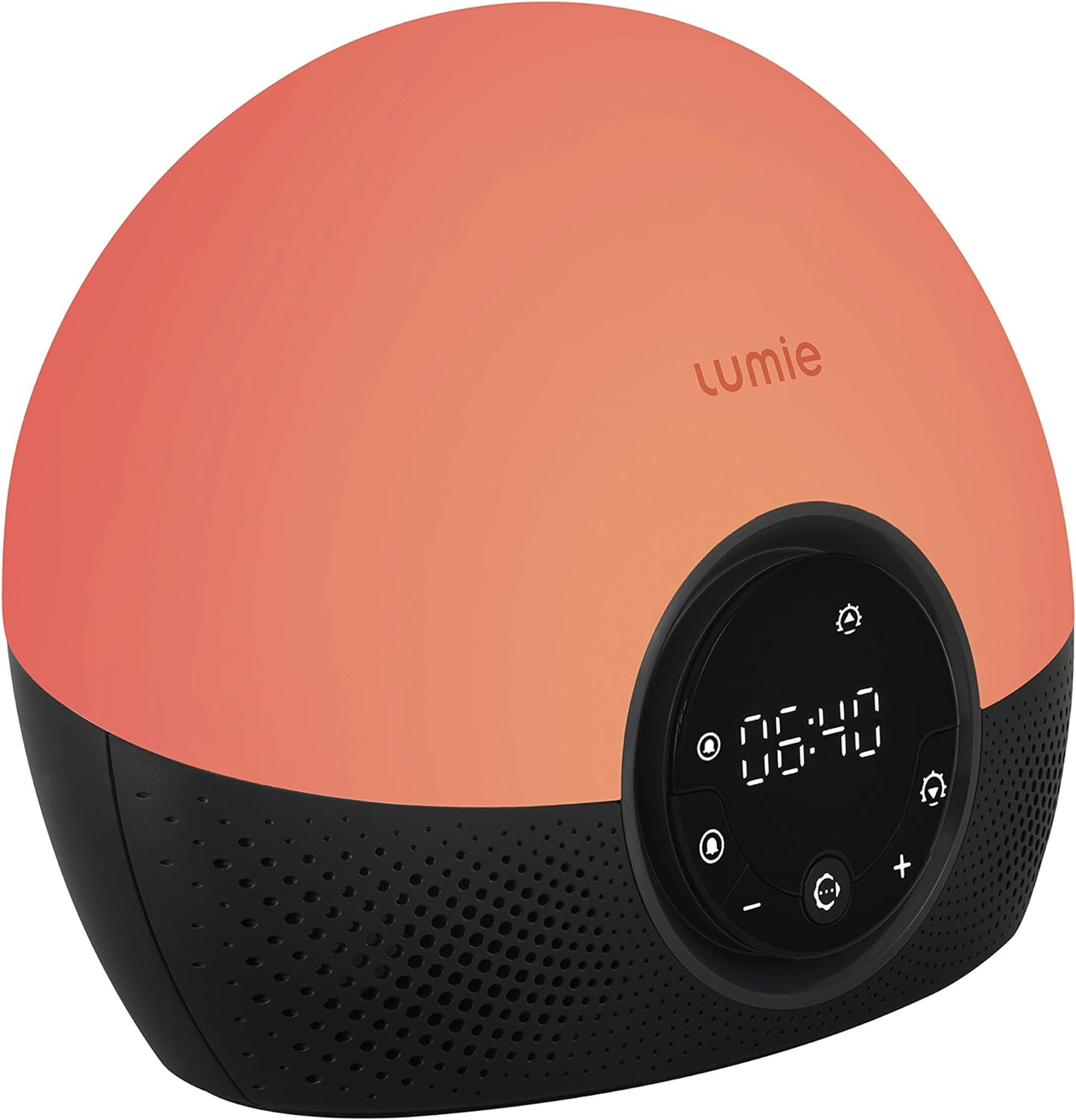 Lumie Bodyclock  Glow 150 Wake-Up Light Alarm Clock with 10 Sounds and Sunset,