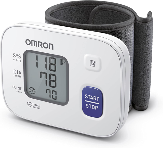 OMRON RS2 Wrist Blood Pressure Monitor, Clinically Validated Blood Pressure Mac