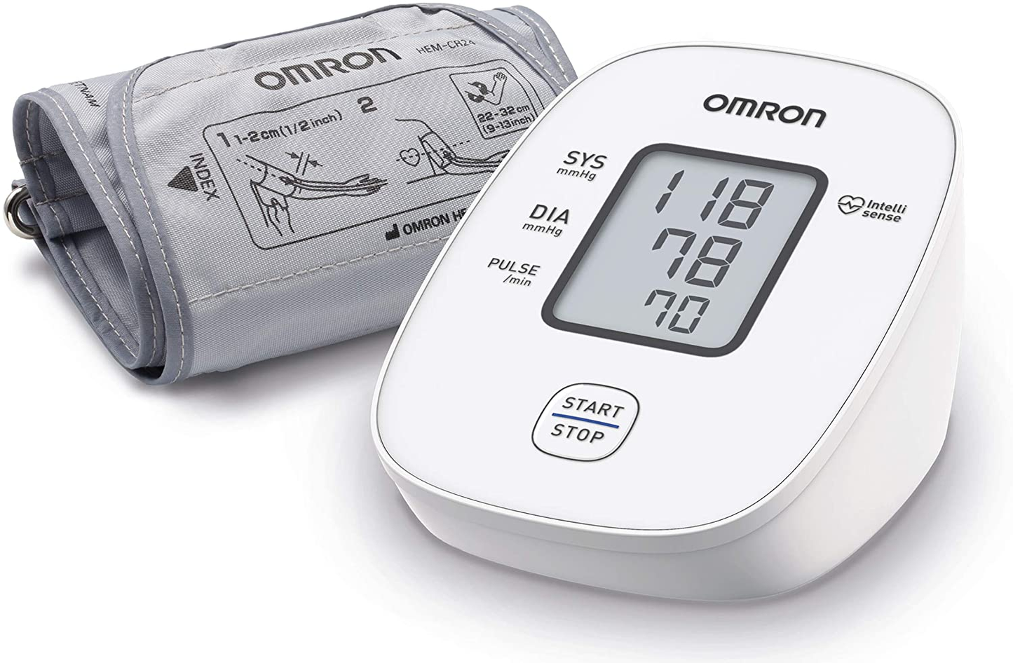 OMRON X2 Basic – Automatic Upper Arm Blood Pressure Monitor for Home Use,