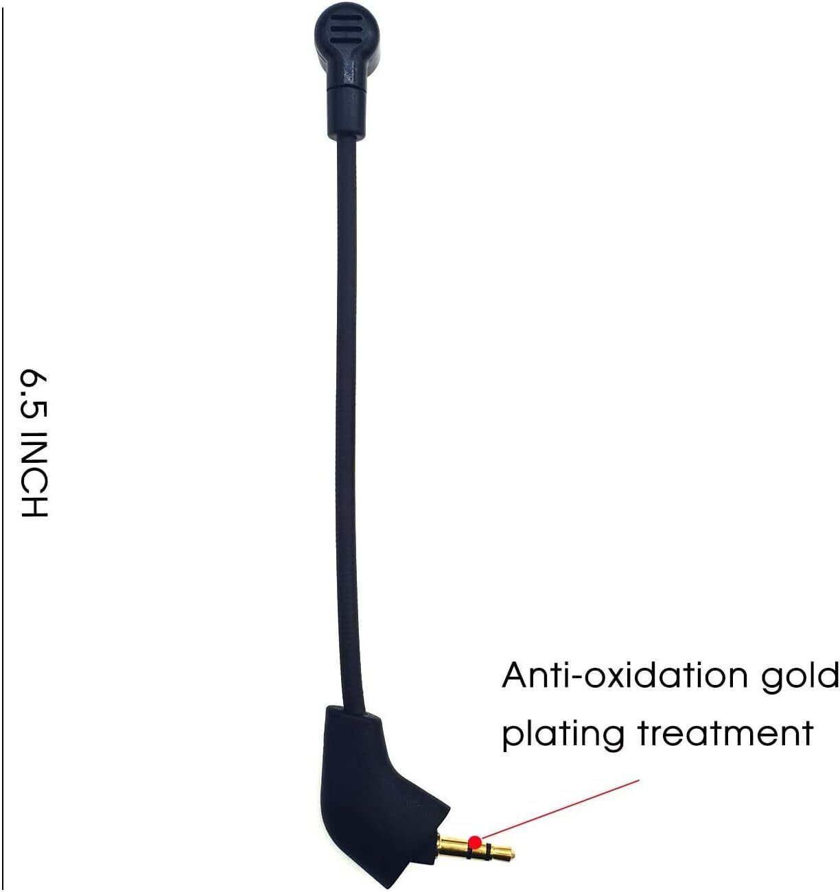 Mic Replacement BOOM Microphone Compatible with Kingston Hyperx Cloud, Cloud X a