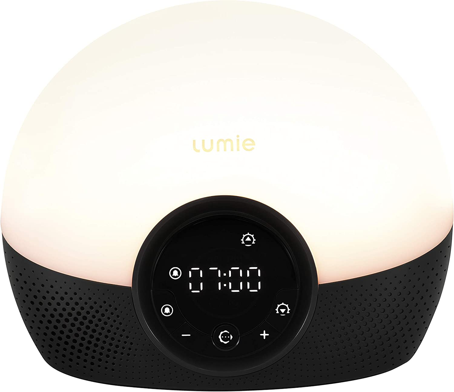 Lumie Bodyclock  Glow 150 Wake-Up Light Alarm Clock with 10 Sounds and Sunset,