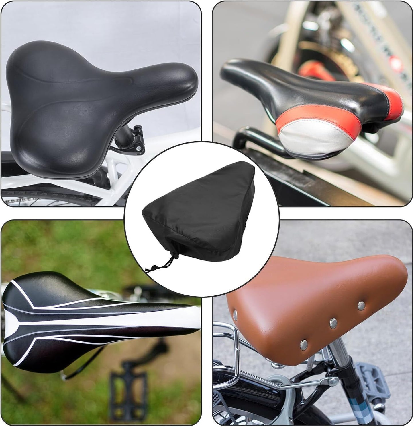 Waterproof Bike Seat Protective Water Resistant Bicycle Saddle Rain Dust Cover