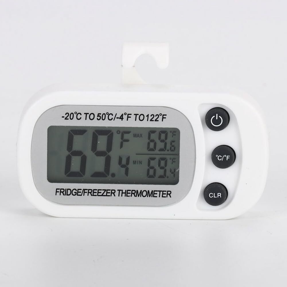 1 PCS Electronic Digital Refrigerator Thermometer LCD Screen Fridge Freezer Temp