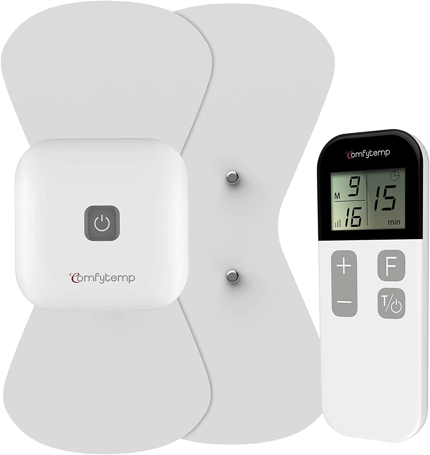 Comfytemp Wirelss TENS Machine for Pain Relief, Nerve Muscle Stimulator for Pain