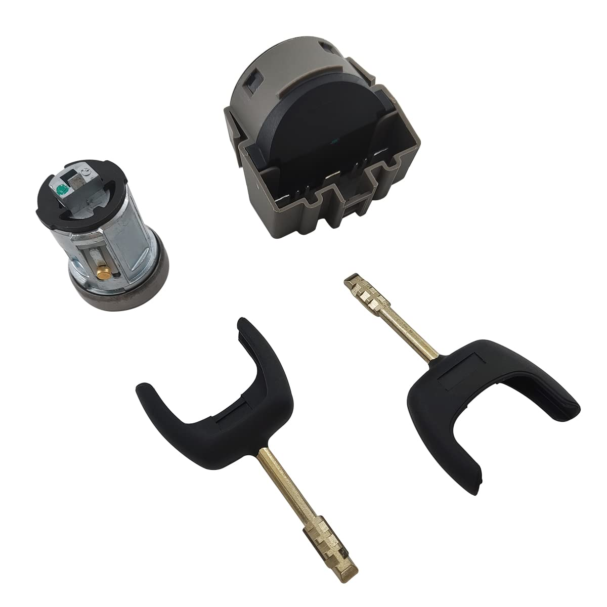 COMPATIBLE with for FORD TRANSIT MK7 IGNITION SWITCH & LOCK BARREL SET CYLINDER