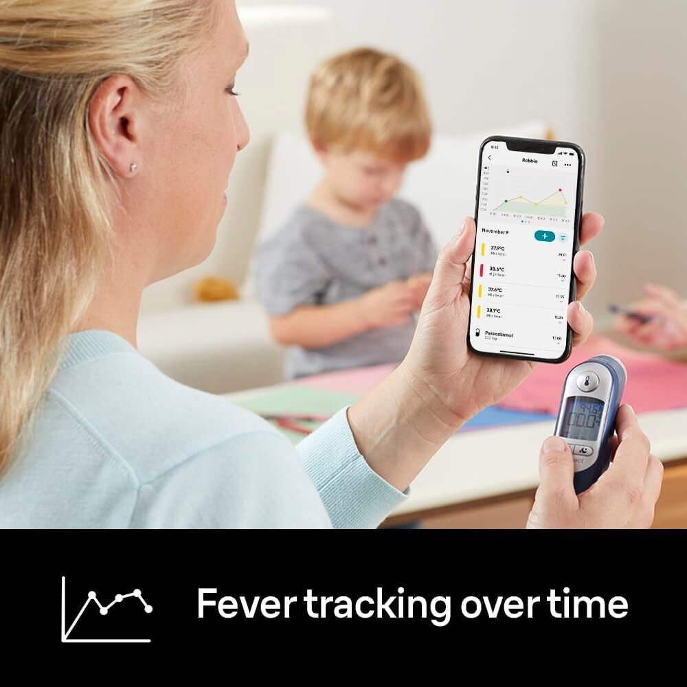 Braun ThermoScan® 7+ connect Ear thermometer | Braun Family Care™ app Compatible