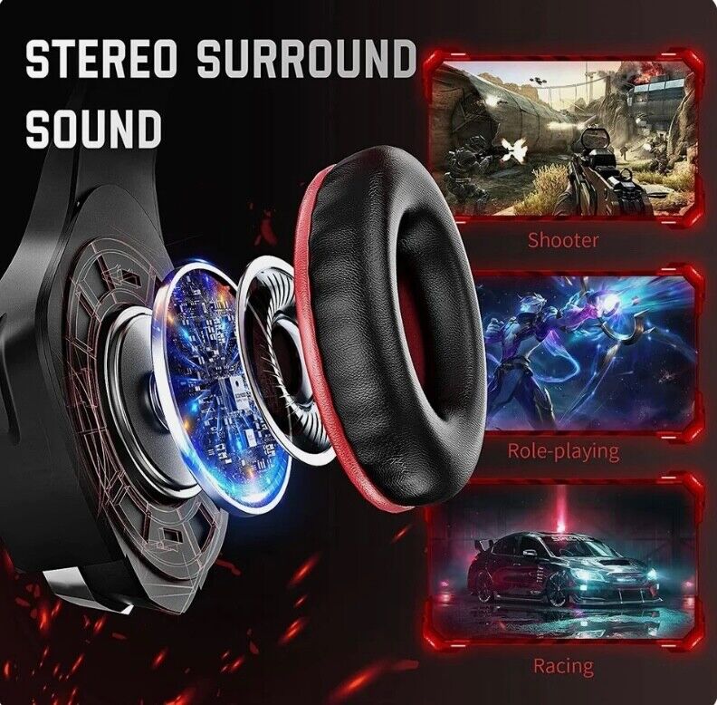 VANKYO Gaming Headset CM7000 with Authentic 7.1 Surround Sound Stereo